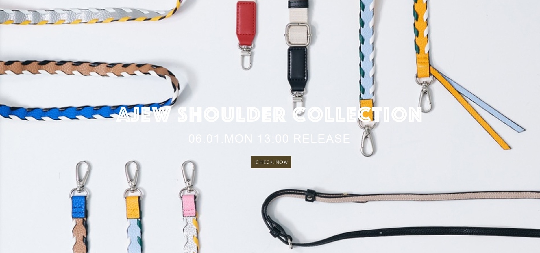 ajew 2020SS NEW COLLECTION ＼＼Shoulder Strap／／ 即完売後、待望の ...