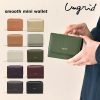 【SALE50%OFF】 【即納】 アングリッド ungrid 財布 スムースミニウォレット ミニ ウ