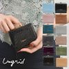 Ungrid アングリッド シャイニースモールクロコがま口財布 ung-51310 | DOUBLE HEART(