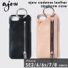 ?ڳ?ŷ?Ծ?ۡ???????в???ۡ?¨Ǽ?? ??iPhone??SE/8/7/6?б??ۥ????塼 ajew leather ajew cadena
